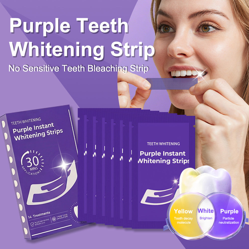 VitalSmile - Tiras blanqueadoras dentales PAP+ Purple Instant